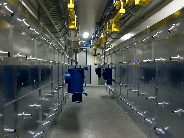 D&uuml;sentrockner als Durchlauftrockner