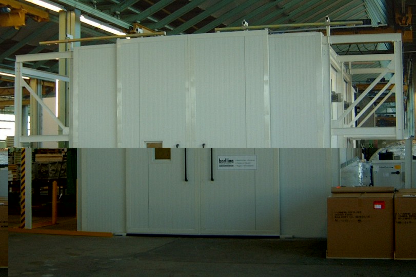 Ausfahrbereich Gro&szlig;raumkammertrockner