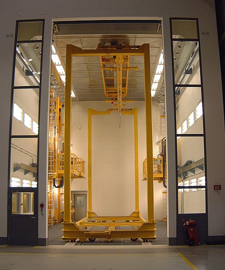 Vorderansicht Kabine