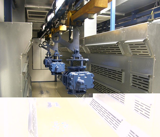 Bauteildurchfahrt Abdunstzone