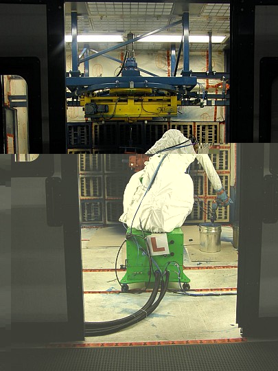 Roboterlackierkabinen