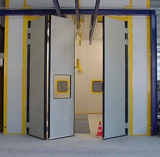 Kombinierte Lackier- und Trockenkabinen
