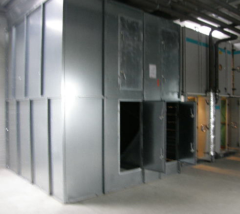 Rotationswärmetauscher (eingebaut)